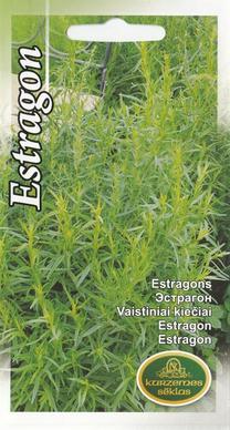 Семена Kurzemes sēklas эстрагон Estragon Seeds, 3 г
