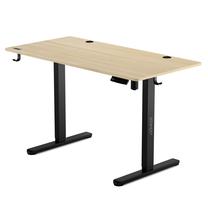 Arvutimängulaud reguleeritava kõrgusega SENSE7 Nojo, 120 cm x 60 cm, 72 - 118 cm, must v./mänd v.