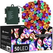 Lempučių girlianda Springos CL4029, 5 m, įvairių spalvų, 50 LED