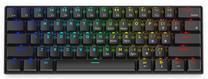 Belaidė žaidimų klaviatūra Krux Neo Pro Neo Pro RGB Gateron Red, EN, juoda sp.