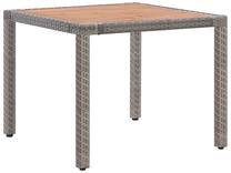 Lauko stalas VLX 46106, rudas/pilkas