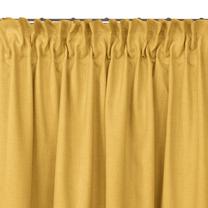 Nakts aizkari Homede Carmena 100, sinepju krās., 220 cm x 225 cm