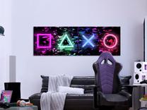 Reprodukcija Artgeist Fun Symbols DKNW1539XXLPWD, 150 cm x 50 cm