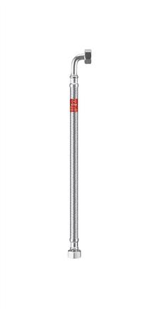 Водопроводный шланг с коленом Tucai S.A. Taq Fil-Nox, F1/2''-F1/2", 50 см