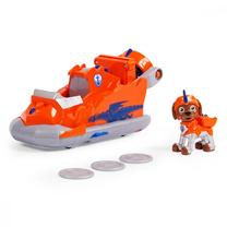 Žaislinis laivas Spin Master Paw Patrol Brave Knights Vehicles Zuma 6062181/20133701, oranžinė sp./pilka sp.