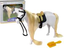 Фигурка-игрушка Lean Toys Horse, 16 см, белый цв.