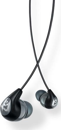 Laidinės ausinės Shure SE112-GR-EFS, juoda sp.