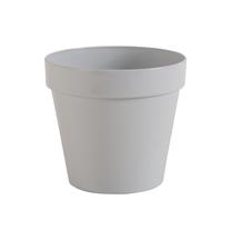 Gėlių vazonas POT CLASSIC D14 H12,8CM ASH SKY BLUE, plastikinis, Ø 14 cm, pilka sp.