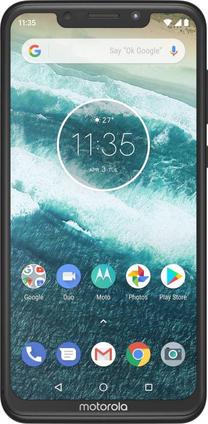 Mobilusis telefonas Motorola One, 64 GB, juoda sp.