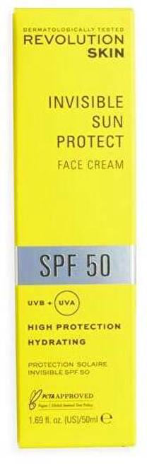 Veido kremas Revolution Skincare Sun Protect, 50 ml, SPF 50