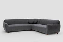Kampinė sofa Hanah Home Eddy 560ARE1199, tamsiai pilka sp., 280 x 93 cm x 86 cm