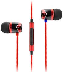 Vadu austiņas SoundMagic E10C, sarkana krās.