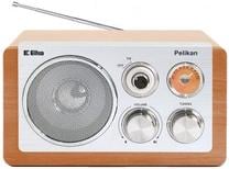 Radio uztvērējs Eltra Pelikan 2, koka krās.