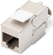 Соединение Digitus CAT 6A Keystone Module DN-93615-24, 34 x 14 мм, серебристый цв.