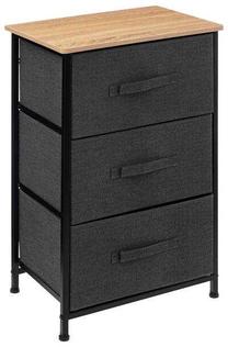 Pastatoma lentyna 5five Simply Smart Tissa, ruda sp./juoda sp., 73 cm x 45 cm x 30 cm