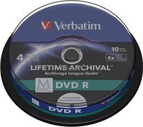 Ierakstāms kompaktdisks Verbatim, 4.7 GB, 10gab.