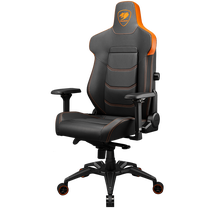 Žaidimų kėdė Cougar Gaming Armour Evo, 57 x 53 x 60 cm, juoda sp./oranžinė sp.
