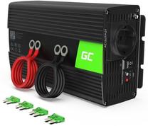 Sprieguma pārveidotājs Green Cell 24V To 230V 1000W/2000W, melna krās.