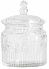 Pārtikas uzglabāšanas konteiners Homla Barrel 746062, 1.3 l, caurspīdīga krās.