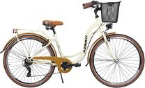 Dviratis miesto Azimut Vintage TX-7, 28 ", 17'' rėmas, juoda sp./kreminė sp./ruda sp.