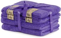 Vonios rankšluosčių rinkinys Restilo Bamby 14918, violetinis, 70 x 140 cm/50 x 100 cm, 6 vnt.