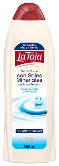 Kūno prausimosi želė La Toja, 550 ml