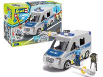 Konstruktorius Revell Junior Kit Police Van 00811, 62 vnt.