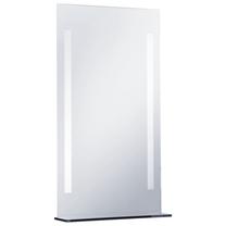 Spogulis VLX LED Wall Mirror with Shelf, ar gaismu, stiprināms, 60 cm x 100 cm