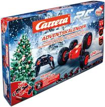 Rc автомобиль Carrera X-mas Turnator Advent Kalender 370240009, 1:24, красный цв.