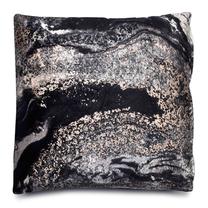 Dekoratyvinė pagalvėlė Mondex, aukso/balta/juoda, 45 cm x 45 cm