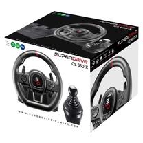Prekė su pažeista pakuote. Žaidimų vairas Subsonic Superdrive GS 650-X, juoda sp.