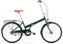 Velosipēds salokāms Romet, 24 ", 15" rāmis, zaļa krās.