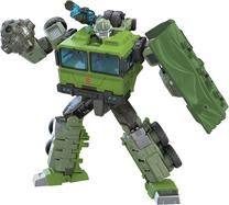 Transformers Hasbro Generations Legacy Prime Universe Bulkhead F3055, zaļa krās.