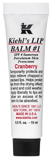 Lūpu balzams Kiehl's #1, 15 ml, cranberry