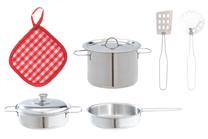 Rotaļu virtuves piederumi Kitchen 310378, sudraba krās.