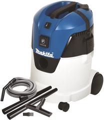 Dulkių siurblys Makita VC2512L, mėlyna sp./balta sp./juoda sp., 1000 W Prekė su pažeista pakuote.