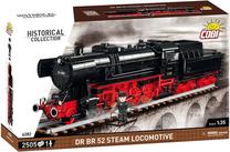 Konstruktorius Cobi Historical Collection DR BR 52 Steam Locomotive 6282, 2505 vnt., juoda sp./raudona sp.