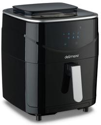 Karšto oro gruzdintuvė Delimano Air Fryer 110074539, juoda sp., 2600 W, 7 l