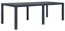 Lauko stalas VLX 45608, juoda sp.