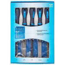 Vīļu komplekts Pferd WRU 200, plakans, 200 mm, universāls, 5 gab.