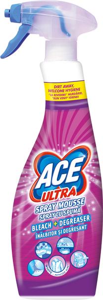 Izsmidzināmās putas Ace Ultra Fresh Effect, 0.7 l