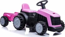 Vaikiškas elektrinis traktorius Lean Toys TR1908T, rožinė sp.