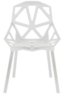 Kėdžių rinkinys ModernHome Modern PC-015, balta sp., 52 cm x 55 cm x 86 cm, 4 vnt.