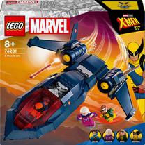 Конструктор LEGO® Marvel X-Men X-Jet 76281, 359 шт.