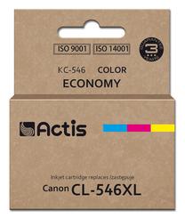 Rašalinio spausdintuvo kasetė Actis KC-546, geltona sp./purpurinė (magenta) sp./žalsvai mėlyna (cyan) sp.