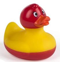 Игрушечное животное CB Toys Duck, красный цв./желтый цв.