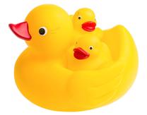 Игрушечное животное Tullo Duck Family 043, желтый цв., 3 шт.