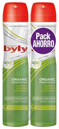 Dezodorants sievietēm Byly Organic Extra Fresh, 400 ml
