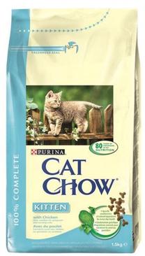 Sausas kačių maistas Cat Chow, vištiena, 1.5 kg