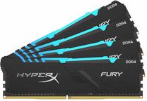 Operatyvioji atmintis (RAM) Kingston HyperX Fury RGB SAHPX412832FR40, DDR4, 128 GB, 3200 MHz